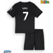 Tottenham Hotspur Xavi Simons #7 Bortedraktsett Barn 2025-26 Kortermet (+ Korte bukser)